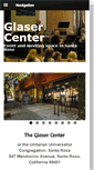 Mobile Screenshot of glasercenter.com